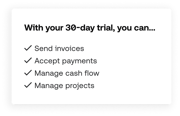Sign up for your Invoice2go Account, try for free | Invoice2go